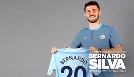 Manchester City anuncia a contratação do meia português Bernardo Silva