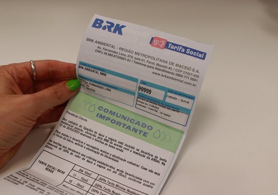 BRK realiza cadastro para tarifa social no bairro Canaã