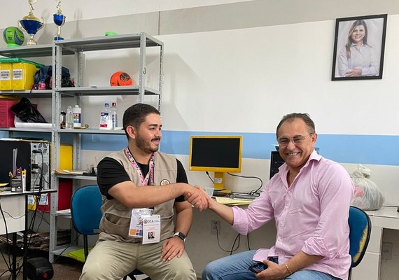 Observador da OEA entrevista juiz alagoano no município de Novo Lino