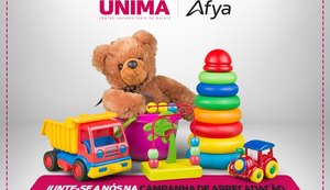 Campanha de arrecadação de brinquedos para crianças mobiliza alunos e sociedade