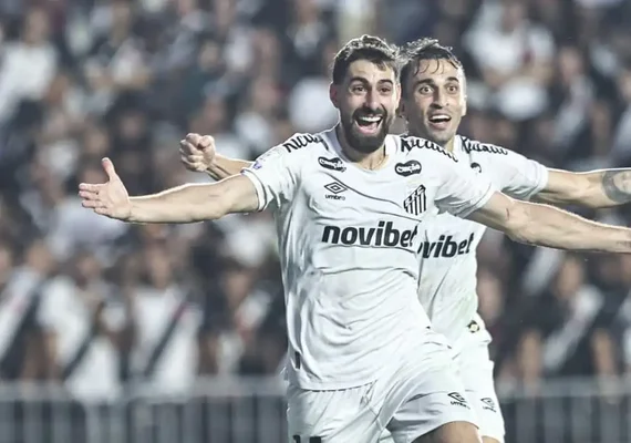 Santos desencanta no 2º tempo e atropela o Vasco pelo Brasileirão