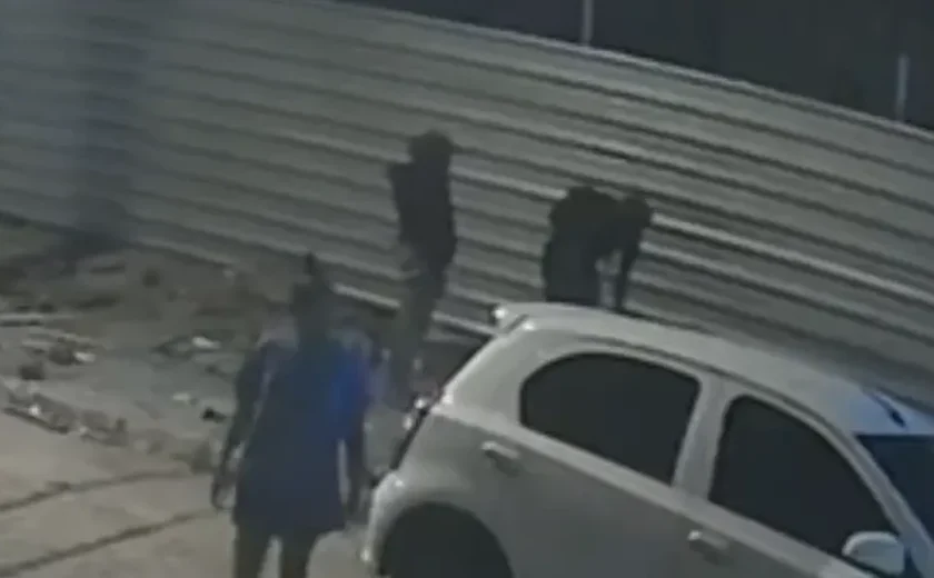 Polícia Civil divulga imagens de suspeitos de homicídio de morador de rua em Maceió