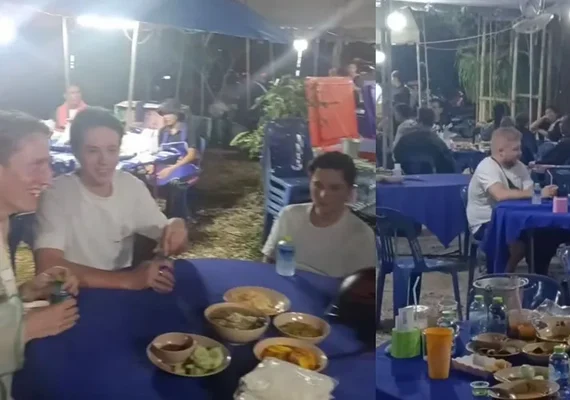 Turistas ‘invadem’ funeral na Tailândia após confundir local com restaurante