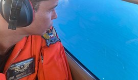 Comando de Aviação faz buscas por pescador que desapareceu no litoral alagoano