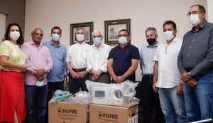 Hospital Regional recebe novos respiradores para atendimento em Arapiraca