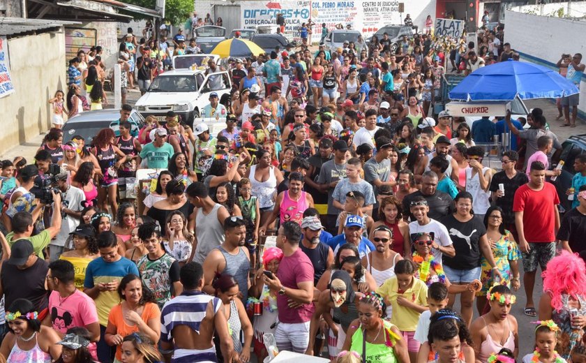 Carnaval de Maceió anima oito polos neste domingo (23)