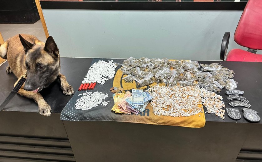 PM/AL contabiliza quase 50 quilos de drogas e 25 armas de fogo apreendidos em uma semana