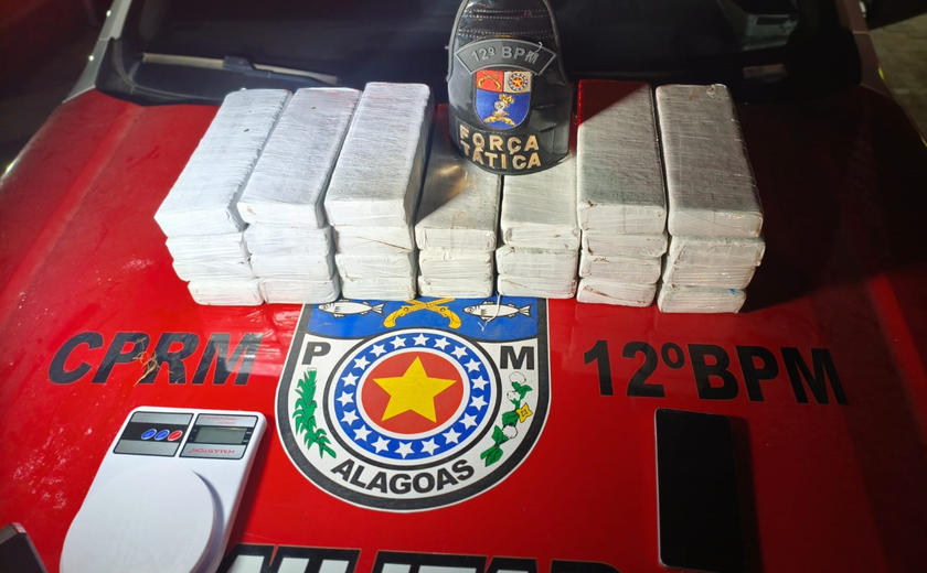 PM/AL apreende 33 armas e mais de 71 kg de drogas em uma semana de operações