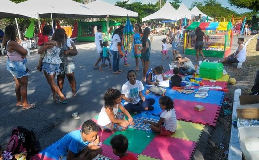 Evento cultural comemora o Dia das Crianças na orla lagunar neste domingo (6)