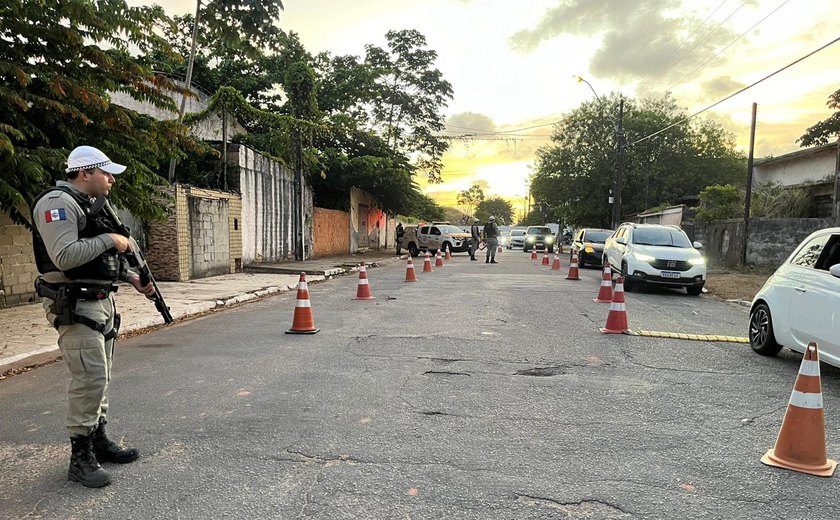 Operação da PM/AL reforça policiamento de trânsito em Maceió e Região Metropolitana