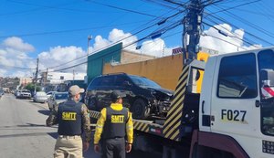 DMTT remove mais de 300 veículos em situação de abandono nas ruas de Maceió