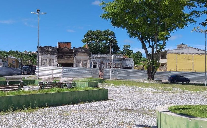 Revitalização é iniciada em prédios históricos de bairros de Maceió com afundamento