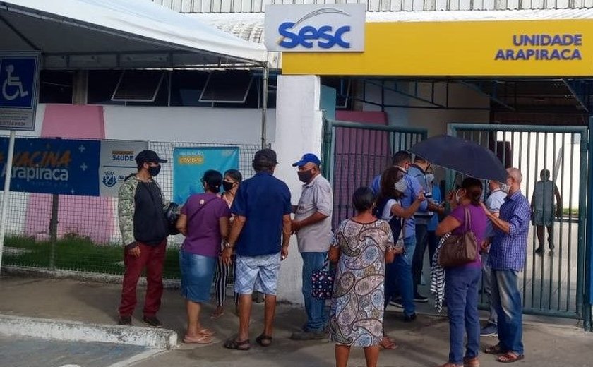 Arapiraca registra queda de 48% nos casos de Covid-19