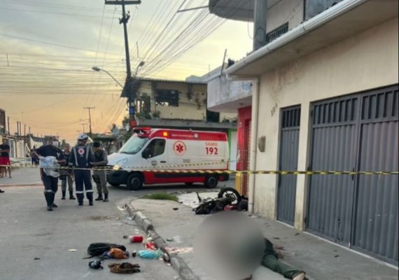 Dupla suspeita de roubos morre após acidente envolvendo carro