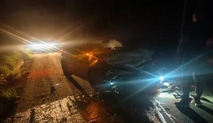 Grave acidente deixa cinco pessoas feridas na BR-316