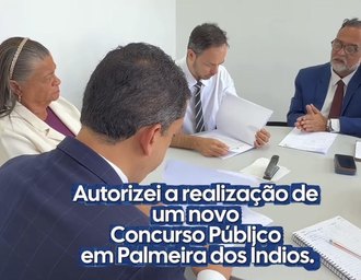 Terceira maior cidade de AL anuncia Concurso Público; prefeita pede que candidatos já comecem a estudar