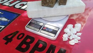 PM apreende cerca de um quilo de drogas em área de mata na Chã da Jaqueira