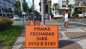 Secretário fala em 'fechar praias' mais uma vez caso Covid-19 avance em Santos