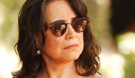 Regina Duarte sofre queda em rua e quebra três dentes