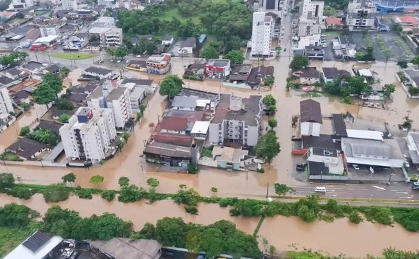 Ministério da Saúde monitora chuvas em Santa Catarina