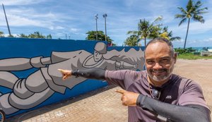 Pista de Skate da Pajuçara vai ganhar novas cores pelas mãos do artista Levy Paz