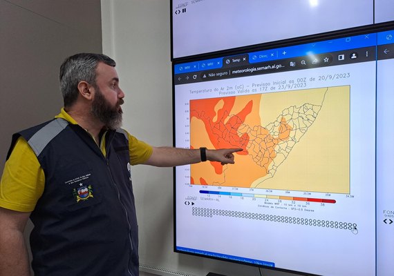 Onda de calor será mais leve em Alagoas, aponta Secretaria de Estado do Meio Ambiente
