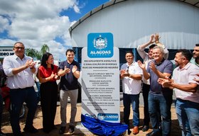 Povoado recebe pavimentação asfáltica e sala do programa Saúde Até Você Digital