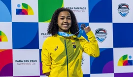 Parapan-Pacífico: nadadora Alessandra quebra recorde mundial