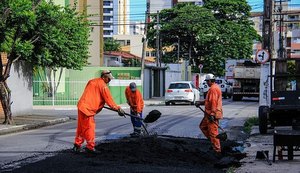 Prefeitura intensifica obras de pavimentação em corredores de transporte