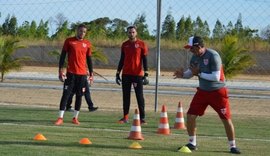 Neste domingo, CRB teve manhã de muito trabalho para o elenco