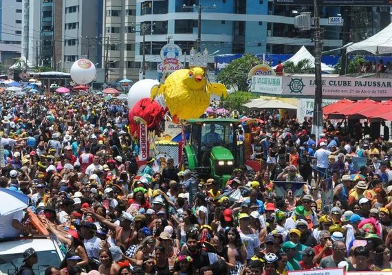 Prévias de carnaval terão quatro dias de festa na orla de Maceió