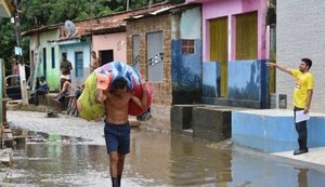 Número de pessoas atingidas pelas chuvas em Alagoas passa de 39 mil, diz boletim