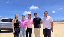 Caixa Econômica realiza vistoria em terreno onde será construída a Casa da Mulher Brasileira em Alagoas