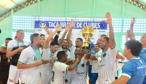 Traipu é campeão da 2ª divisão da Taça Brasil de futsal e garante acesso