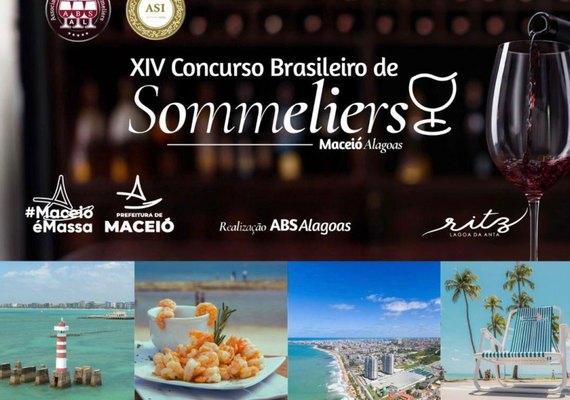 Prefeitura apoia Concurso Nacional de Sommeliers; evento acontece em Maceió no sábado (25)