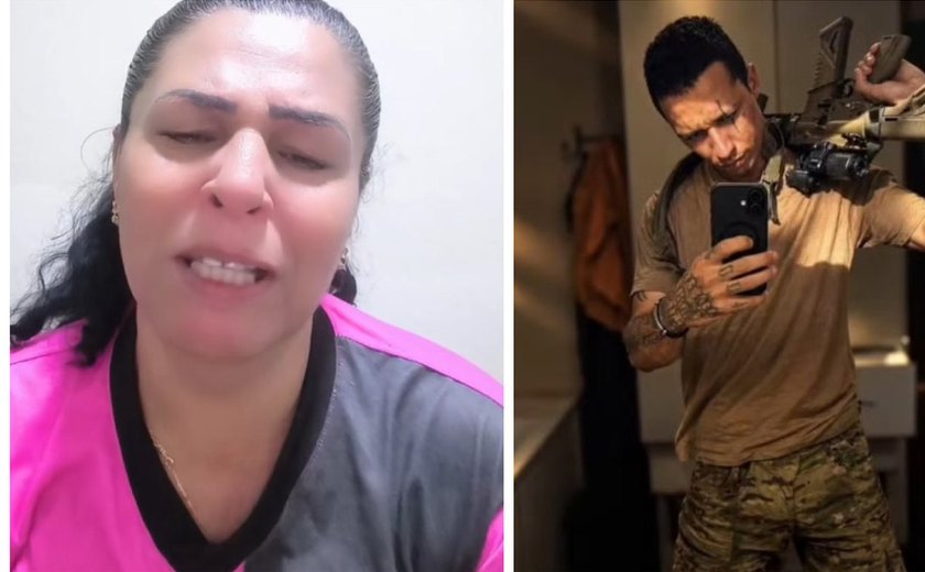 Mãe de combatente alagoano na Ucrânia faz apelo para trazer corpo de filho ao Brasil