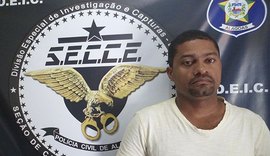 Polícia Civil detém no Jacintinho homem condenado por assaltos em Maceió