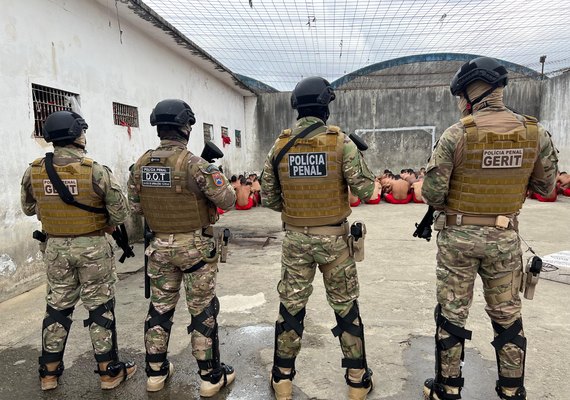 Policiais Penais de Alagoas viajam para reforçar a Força Penal Nacional
