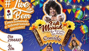Live do bem junina é realizada por instituição filantrópica de Maceió