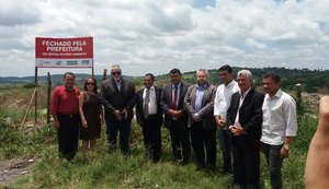 MPE participa da solenidade de encerramento do lixão em Chã Preta