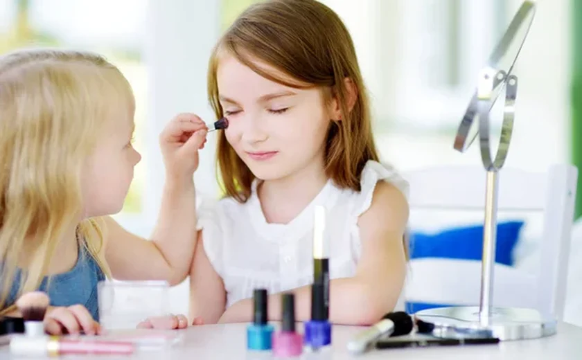 Cosmético em crianças: pode ou não?