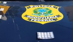 PRF em Alagoas prende motorista por porte de droga na BR-101