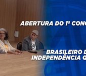 Abertura do 1º Congresso Brasileiro da Independência Química