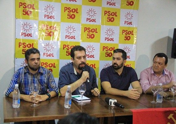 PSOL/AL apresenta candidaturas e Boulos quer revogar medidas de Temer