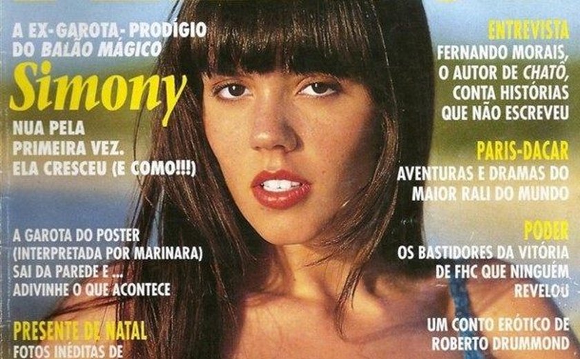 Simony fala sobre ensaio nu na Playboy aos 18 anos