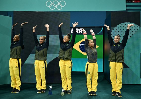 Brasil conquista o bronze na final da ginástica artística por equipes das Olimpíadas de Paris