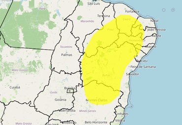 Inmet mantém alerta de baixa umidade para 21 cidades do Sertão de Alagoas
