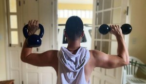 “Manter a forma e atividades físicas em casa é possível”