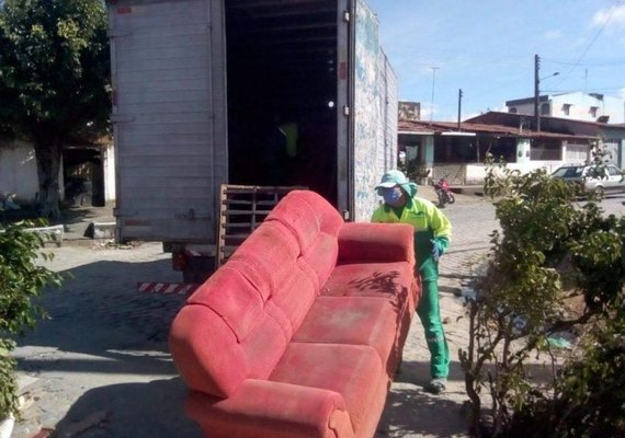 Desenvolvimento Sustentável atinge 89% de resolução das solicitações relativas à coleta de volumosos