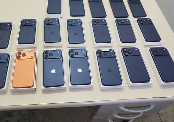Polícia recupera 19 celulares furtados de terminal de cargas em Rio Largo
